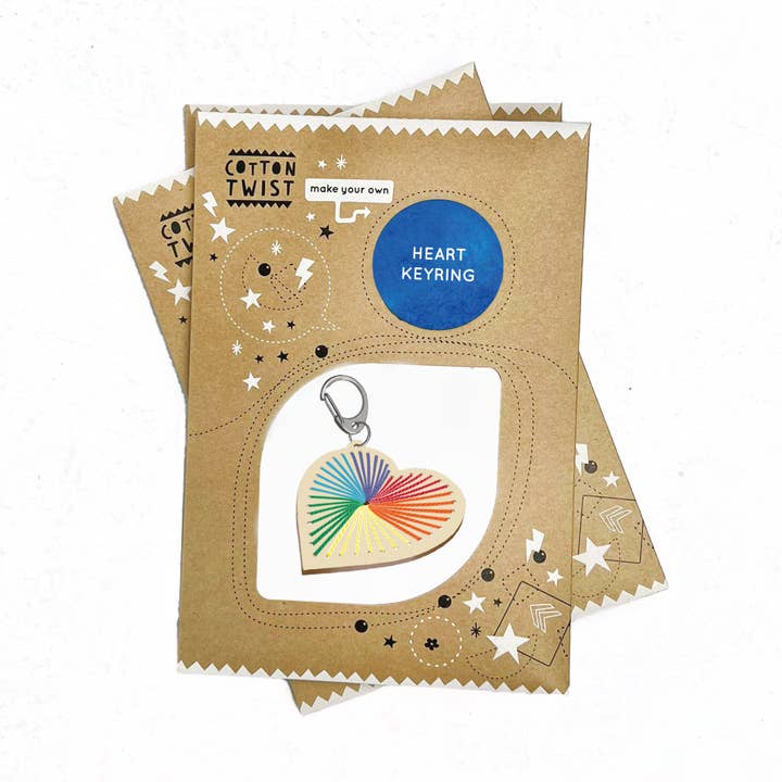 Make Your Own Heart Keyring Kit by Cotton Twist - Image 5