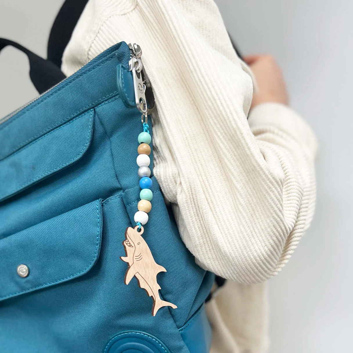 Make Your Own Shark Keyring Kit by Cotton Twist - Image 3