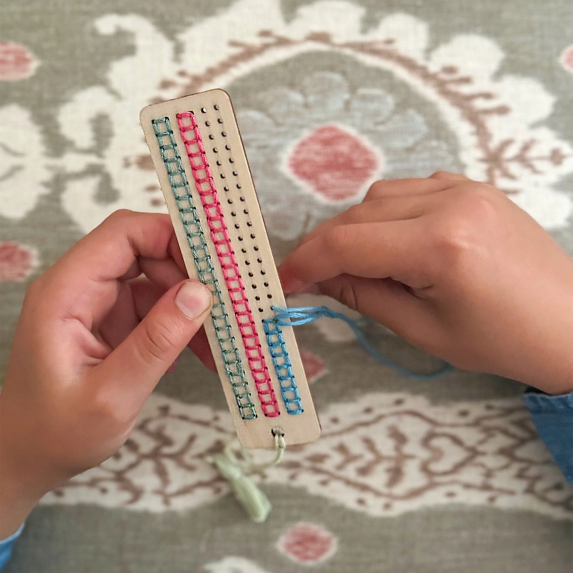 Make Your Own Stitched Tassel Bookmark Kit by Cotton Twist - Image 2