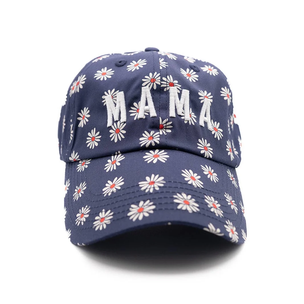 Mama Hat - Navy Daisy by Rey to Z