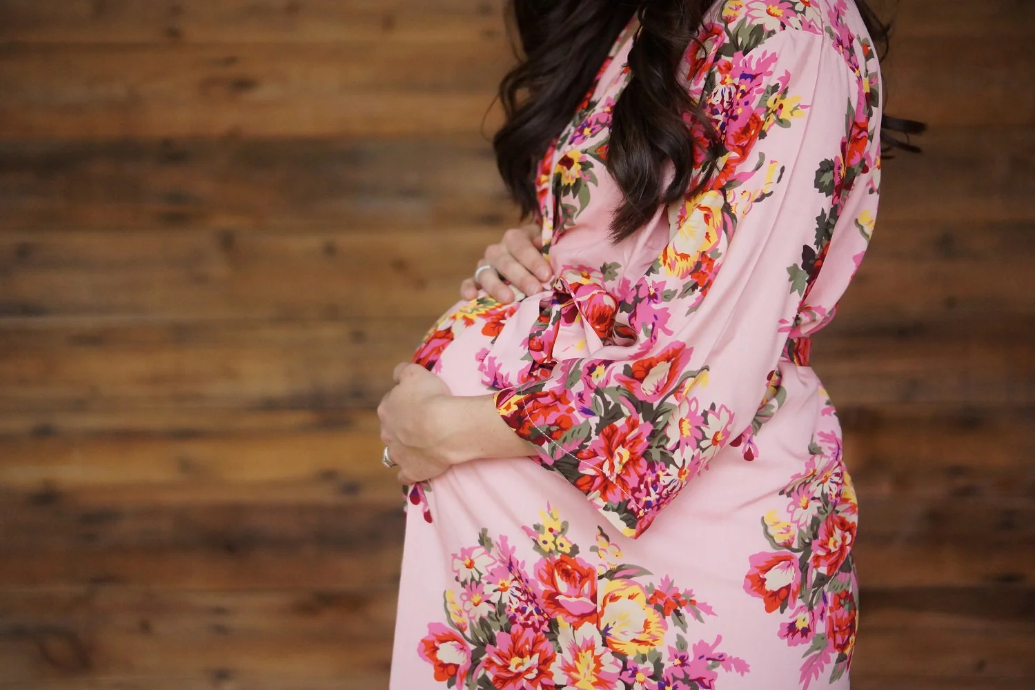 Mama Robe - Mabel Floral Pink by May and Joy - Image 3