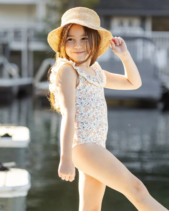 Margaret One-Piece - Flower Field by Rylee + Cru - Image 3