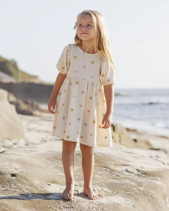 Marley Dress - Embroidered Daisies by Rylee + Cru - Image 8