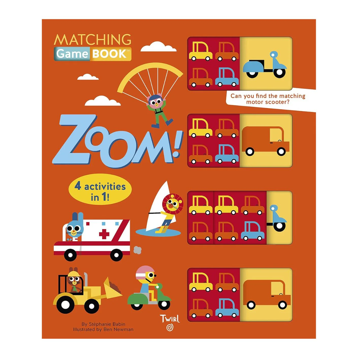 Matching Game Book - Zoom!