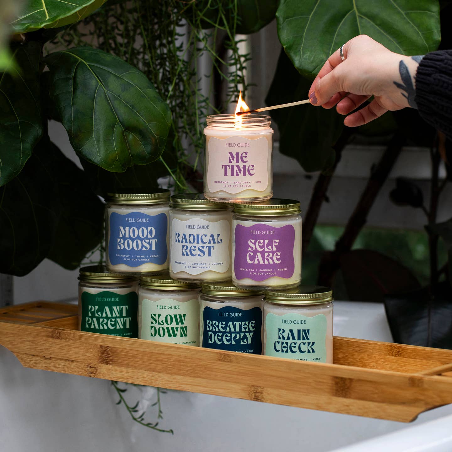 Me Time Self-Care Soy Candle by Good & Well Supply Co. - Image 4