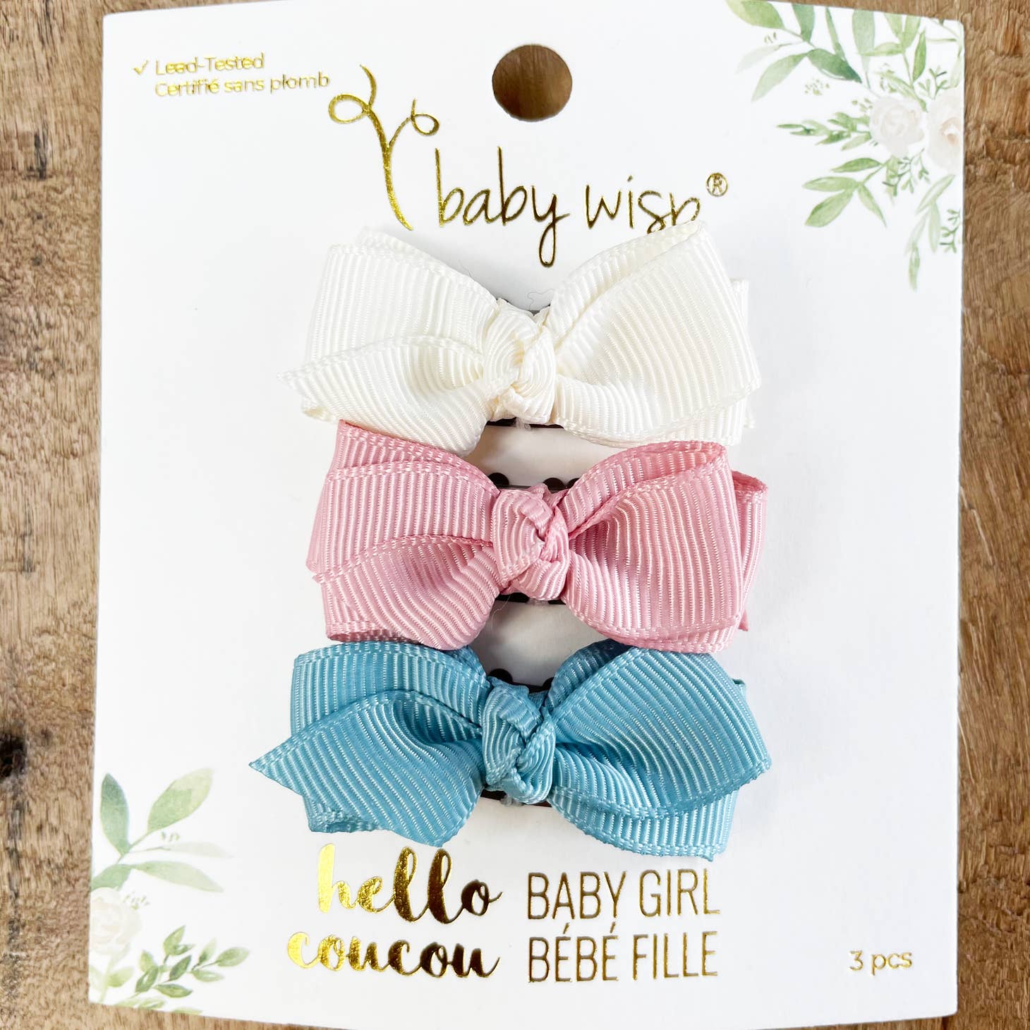 Medium Wisp Clips Set of 3 - Daydream by Baby Wisp
