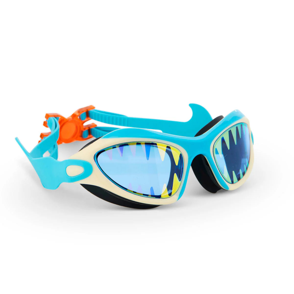 Megamouth Shark Kids Swim Goggle - Shark Tooth White by Bling2o - Image 2