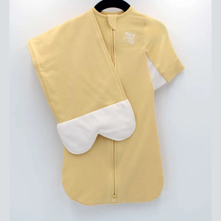 Mellow Yellow Swaddle - Small (0-3 M; 7-12 Lbs) by The Butterfly Swaddle - Image 2