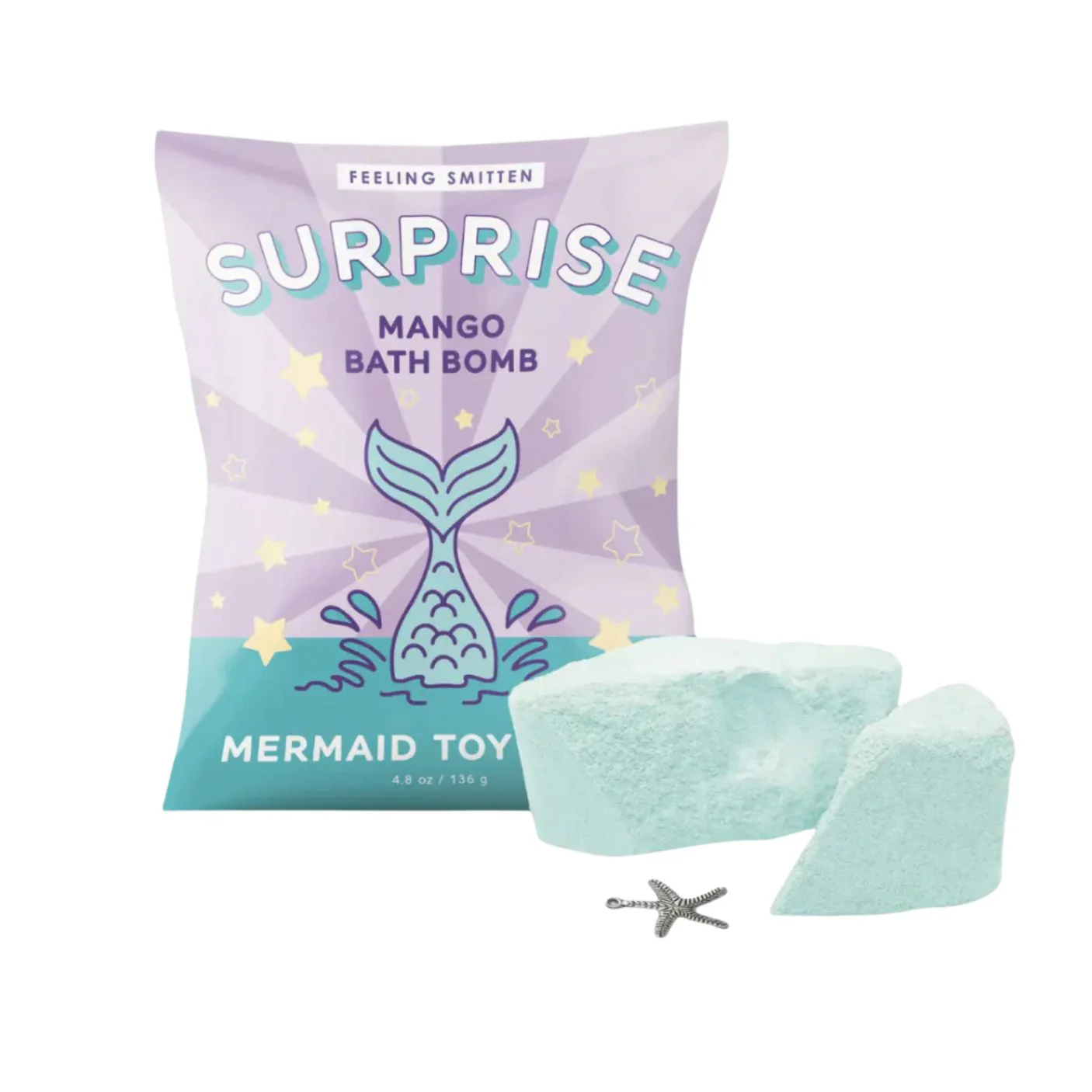 Mermaid Surprise Bag Bath Bomb by Feeling Smitten