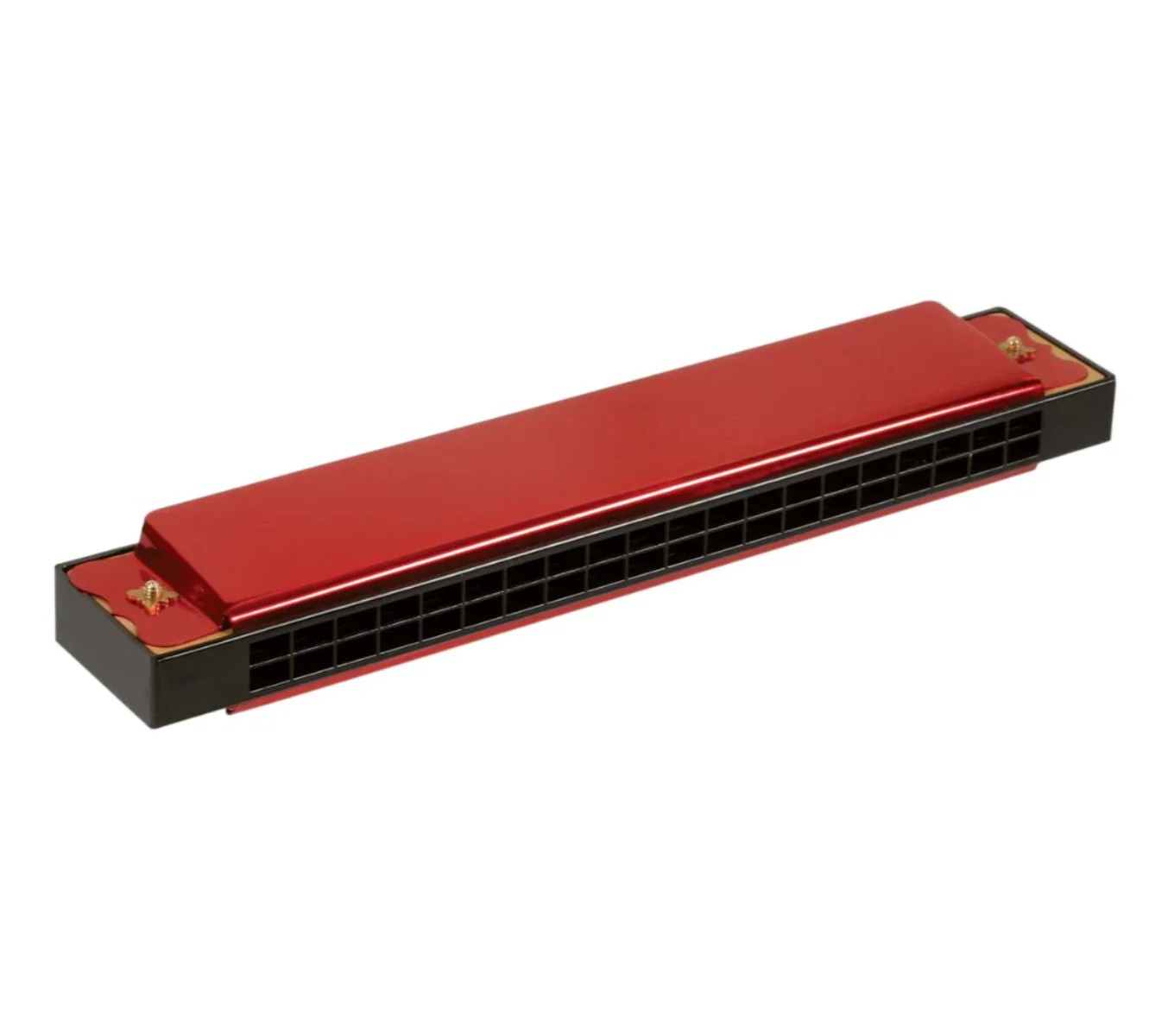 Neato! 6" Metal Harmonica with Case (1 Unit Assorted) by Toysmith - Image 3