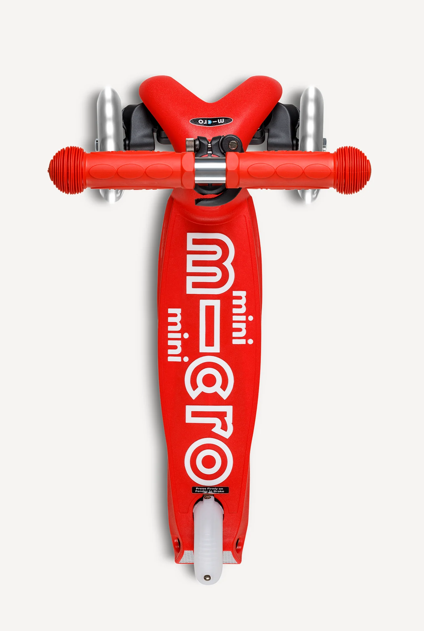 Micro Mini Foldable LED Scooter - Red by Micro Kickboard - Image 3