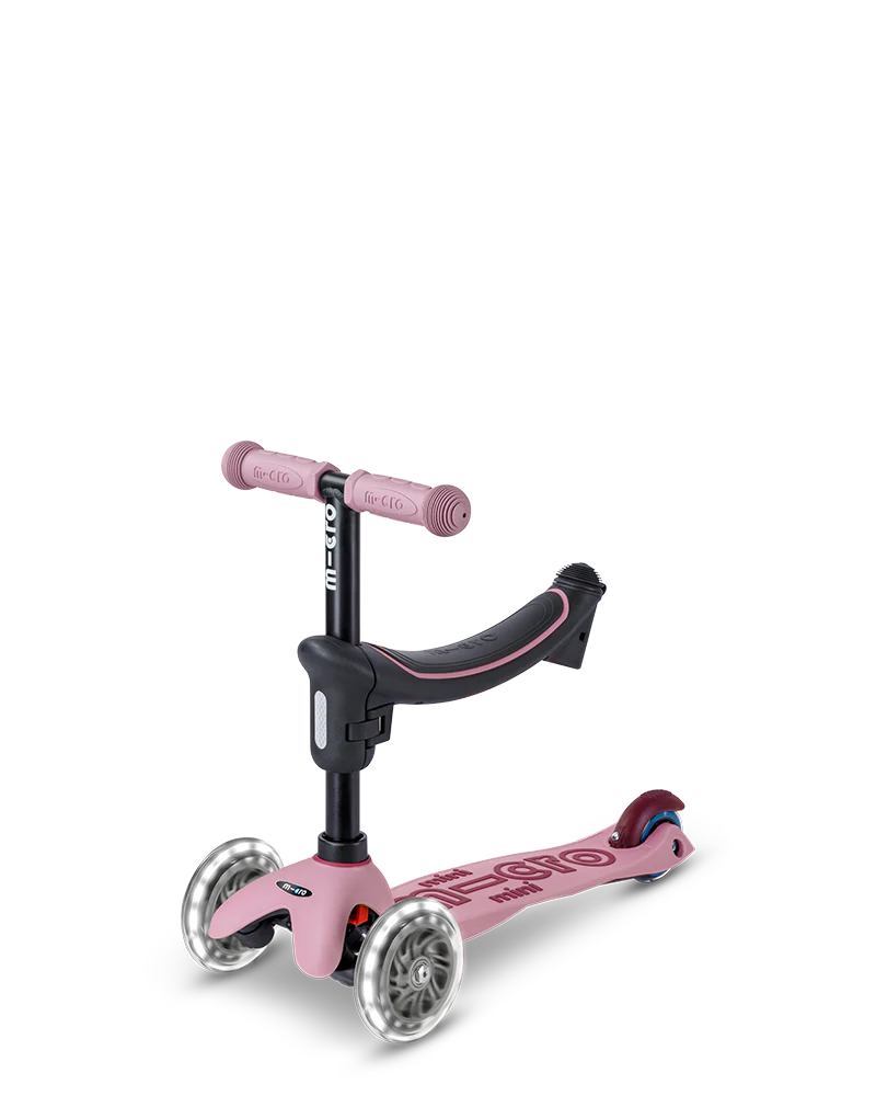 Micro Mini Rock & Go LED - Dusty Rose by Micro Kickboard - Image 4
