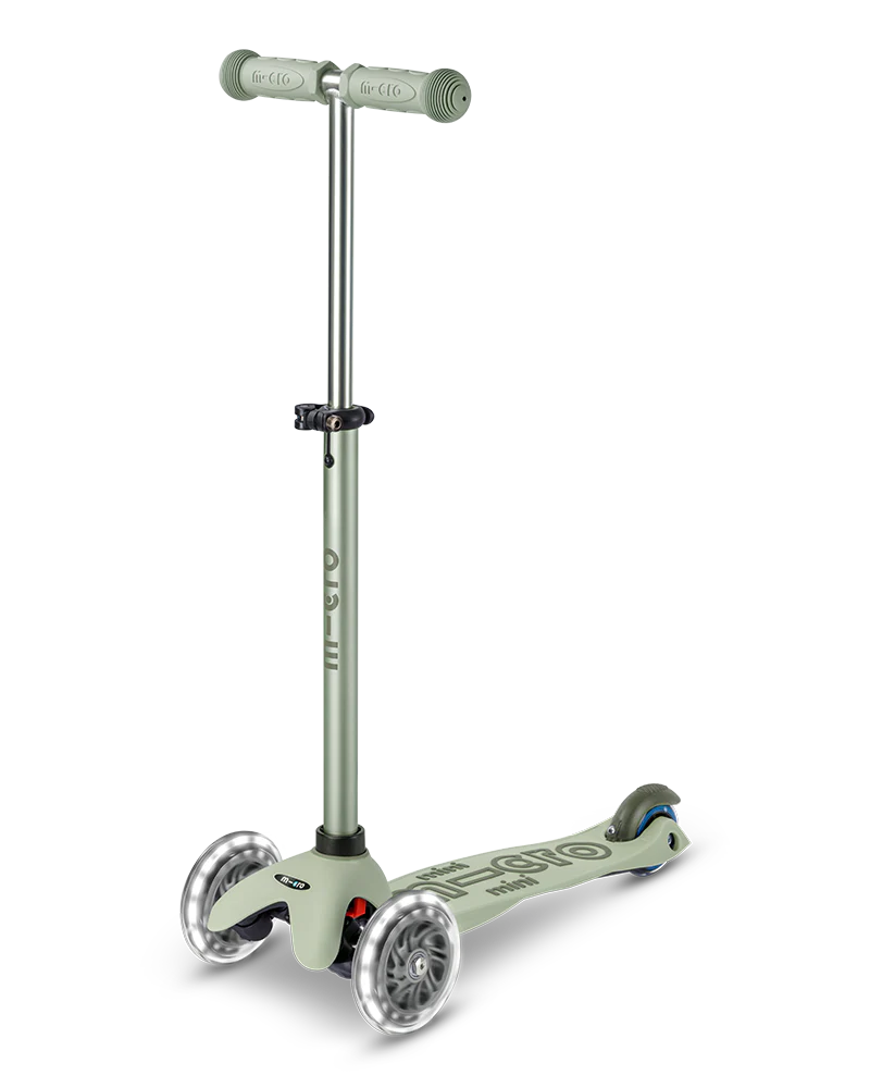 Micro Mini Rock & Go LED - Olive Sage by Micro Kickboard - Image 6