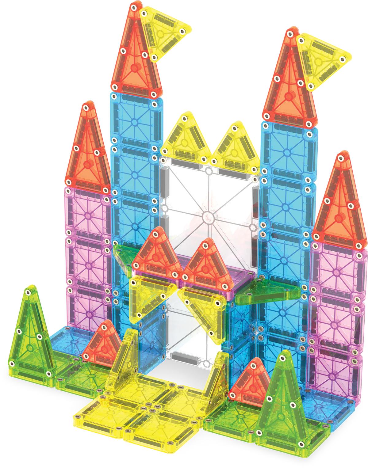microMAGS 55 Piece Deluxe Travel Set by Magna-Tiles - Image 6