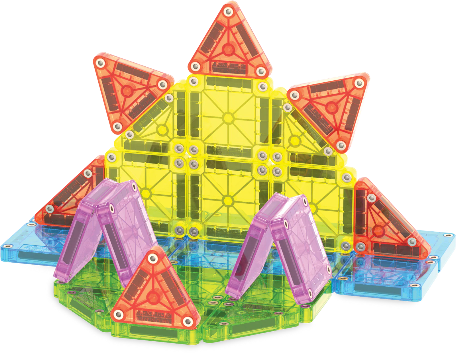 microMAGS 55 Piece Deluxe Travel Set by Magna-Tiles - Image 7