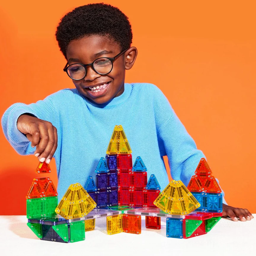 microMAGS 70-Piece Deluxe Set by Magna-Tiles - Image 2