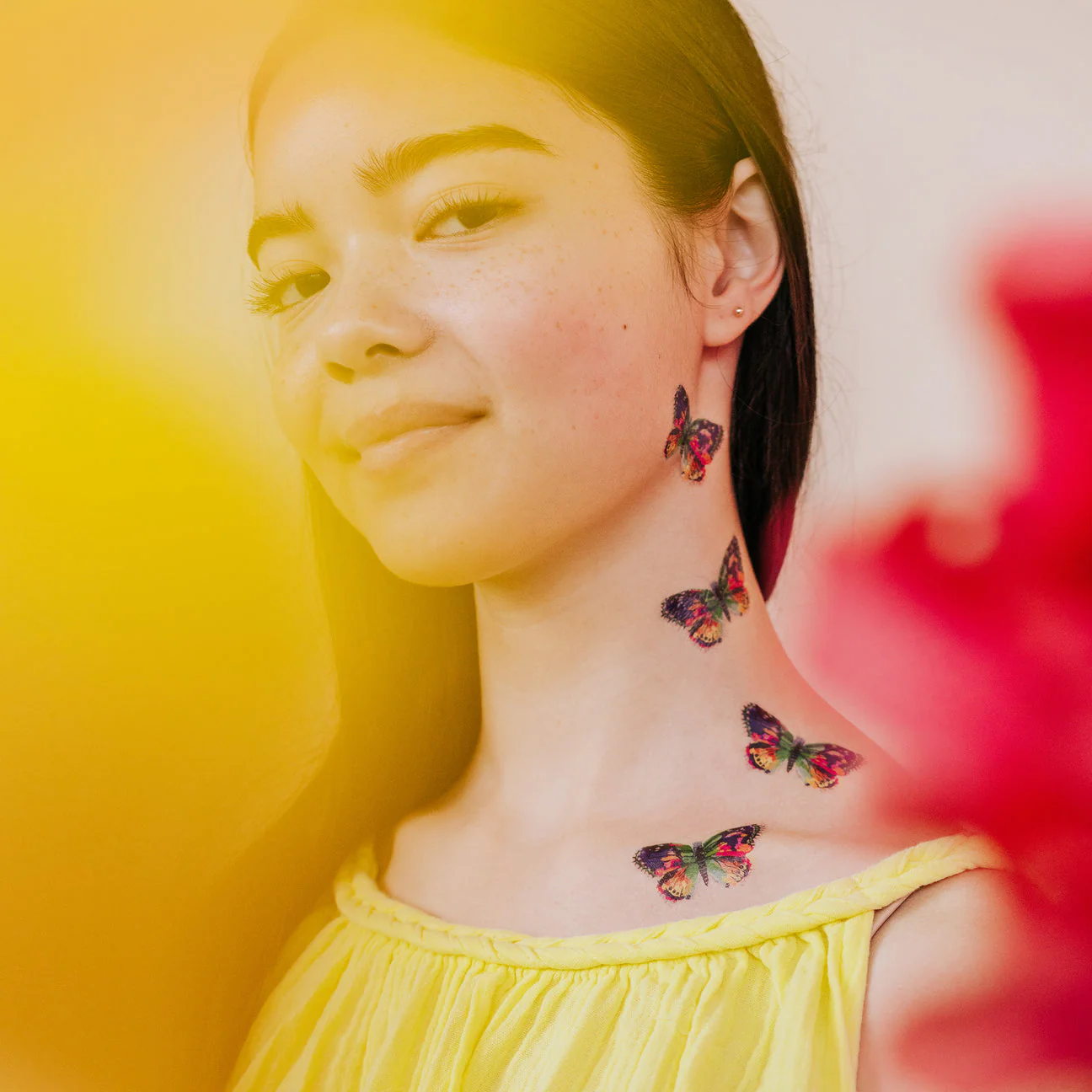 Midnight Butterfly Tattoos - Set of 2 by Tattly - Image 2