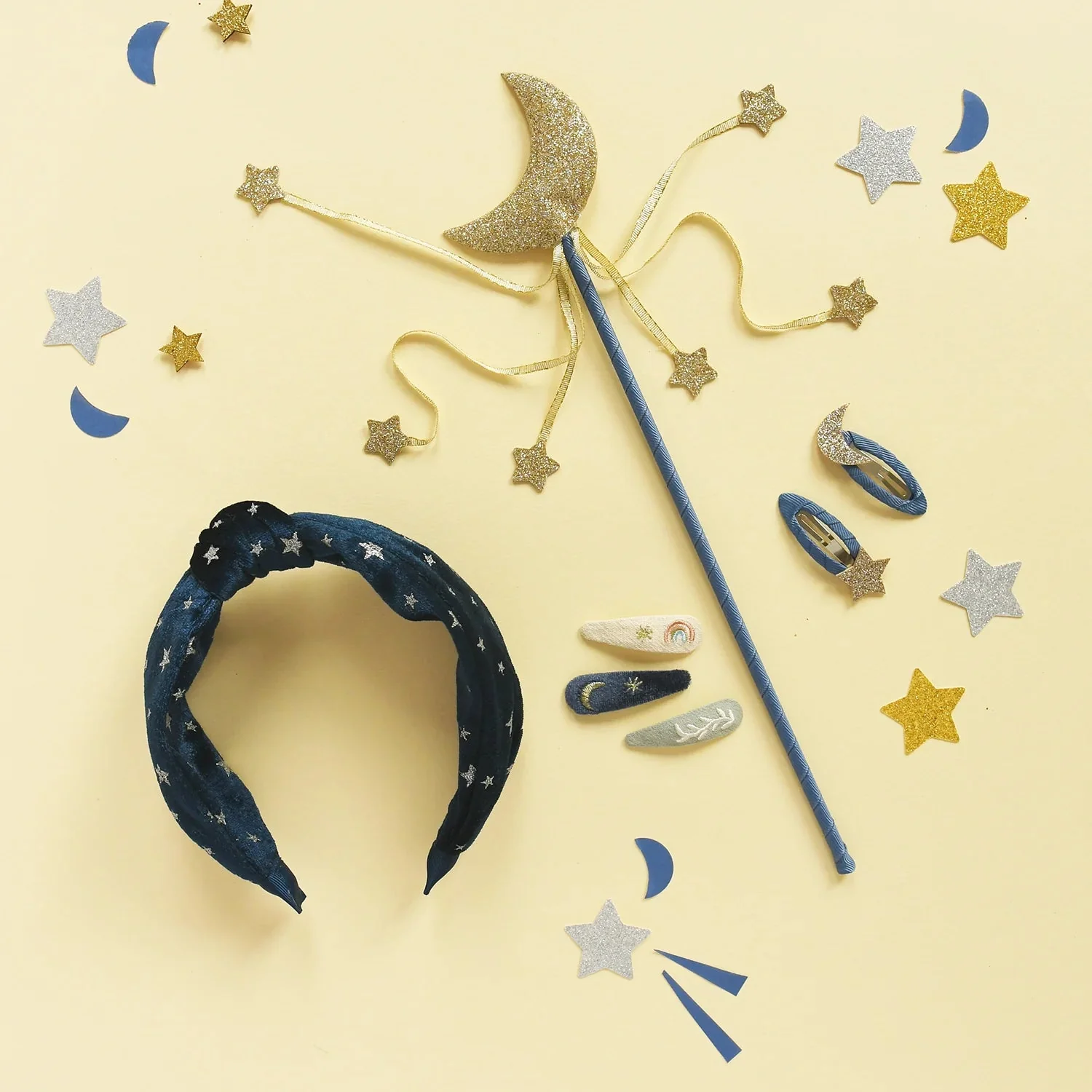 Midnight Star Velvet Headband by Rockahula Kids - Image 3