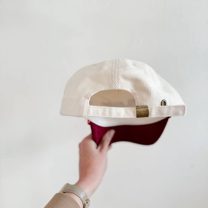Midwest Embroidered Corduroy Cap by Polished Prints - Image 2