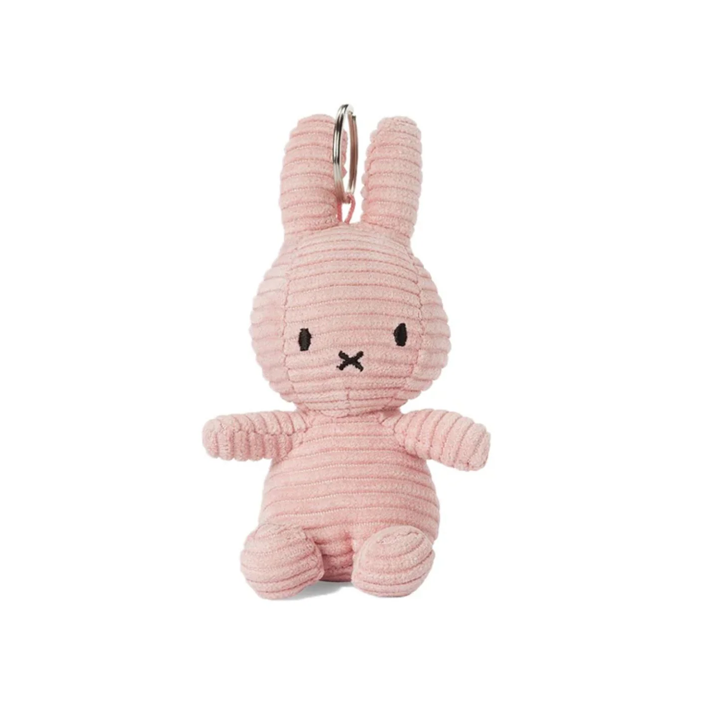 Miffy Eco Corduroy Key Chain 4" - Pink by Bon Ton Toys