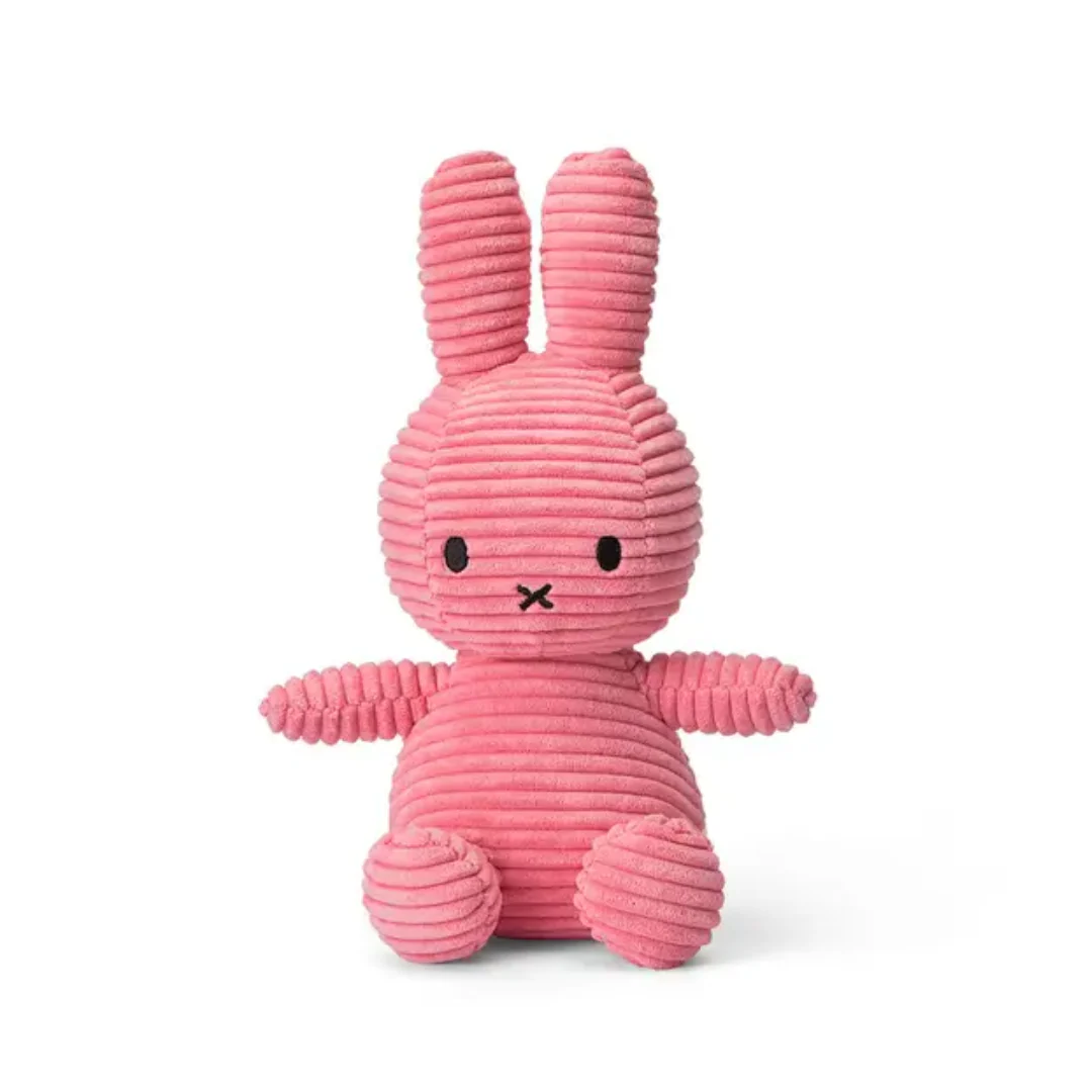 Miffy Sitting Corduroy 9" Plush Toy by Bon Ton Toys - Image 4