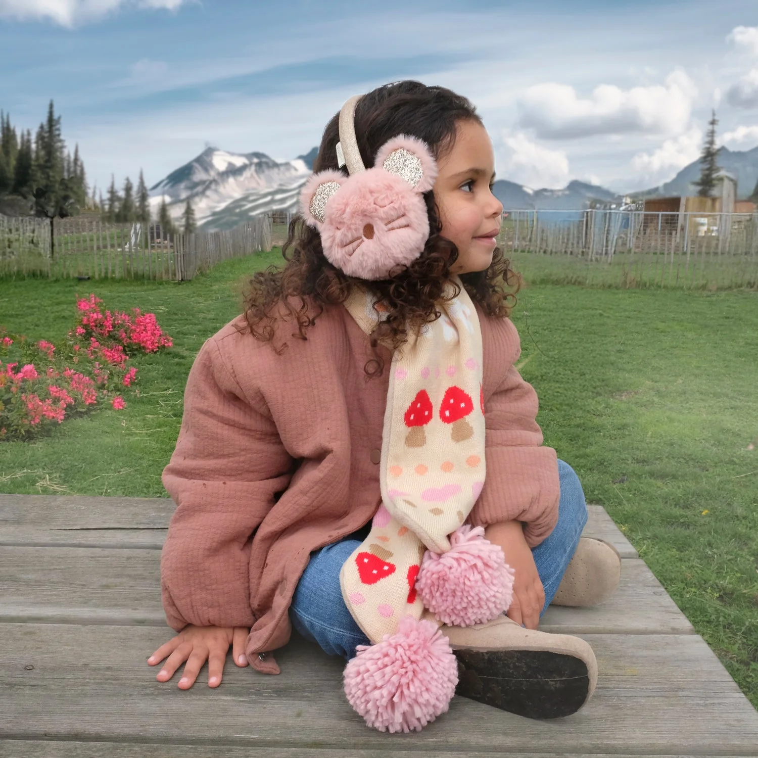 Millie Mouse Earmuffs by Rockahula Kids - Image 2