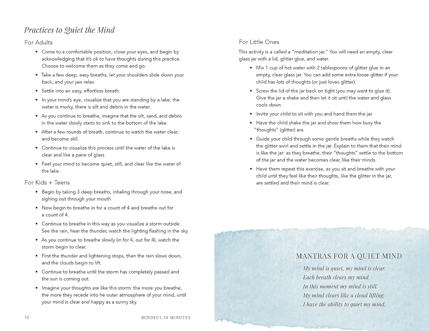 Mindful In Minutes: Meditation for the Modern Family - Hardcover - Image 4