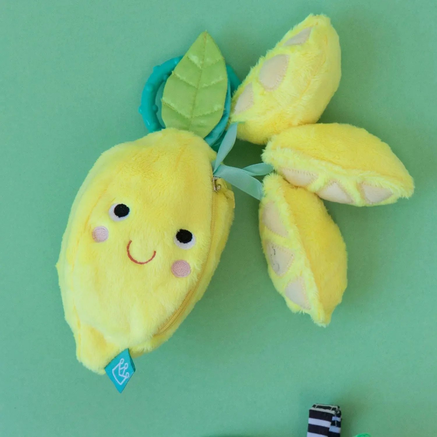 Mini-Apple Farm Lemon Toy by Manhattan Toy - Image 2