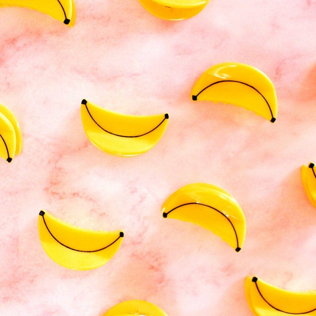Mini Banana Hair Claw Clip by Jenny Lemons - Image 3