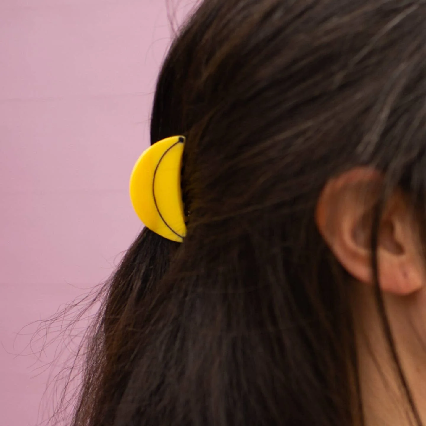 Mini Banana Hair Claw Clip by Jenny Lemons - Image 4