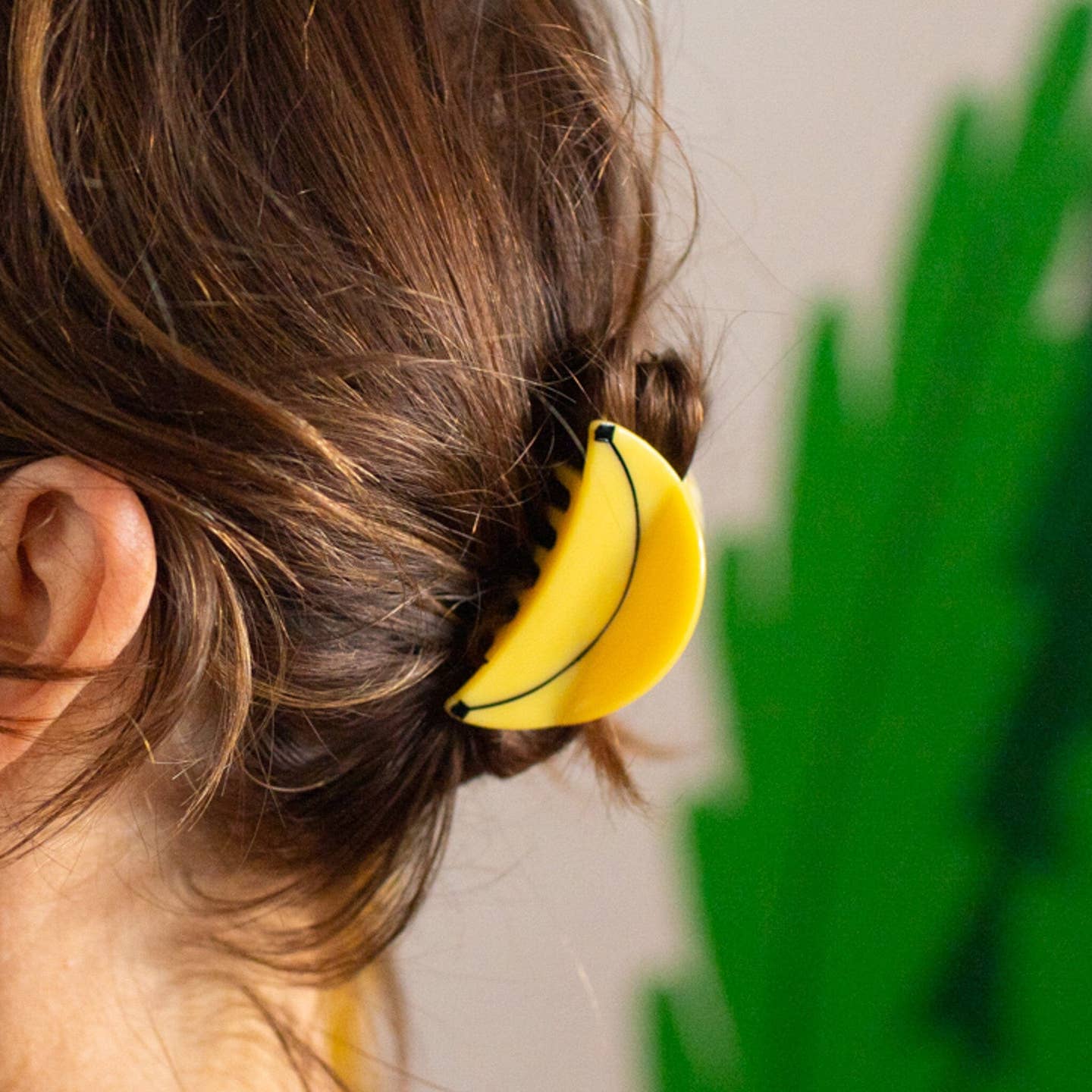 Mini Banana Hair Claw Clip by Jenny Lemons - Image 5