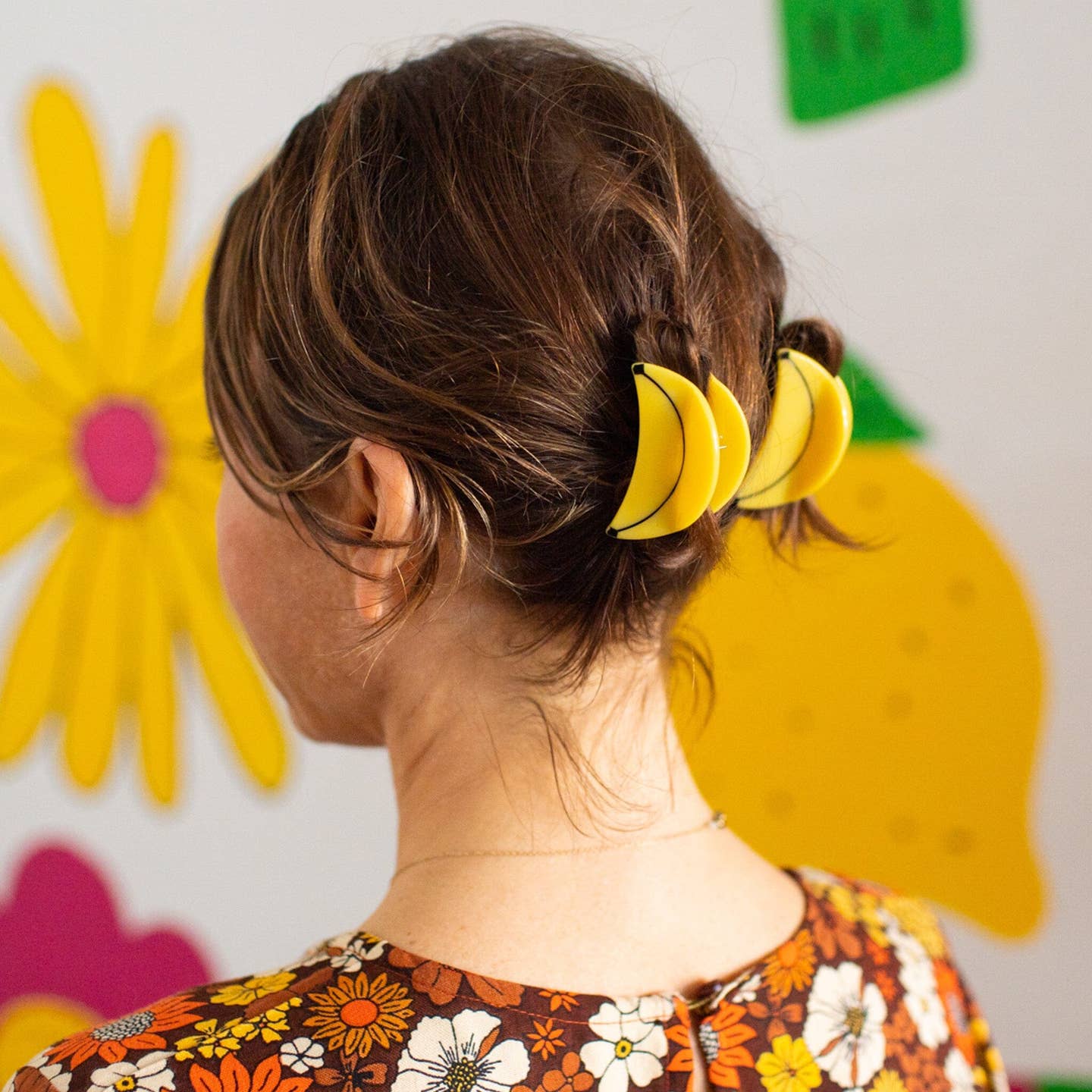 Mini Banana Hair Claw Clip by Jenny Lemons - Image 6