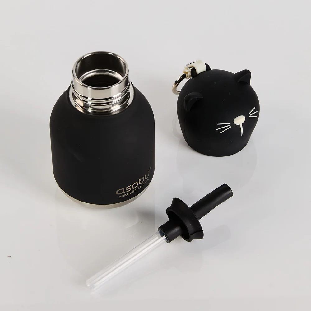 Mini Bestie Water Bottle - Kitty by Asobu - Image 4