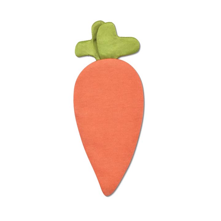 Mini Carrot Crinkle Blankie by Apple Park - Image 2