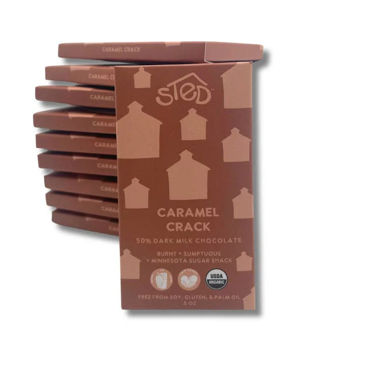 Mini Chocolate Bar - Caramel Crack by Sted Foods - Image 2