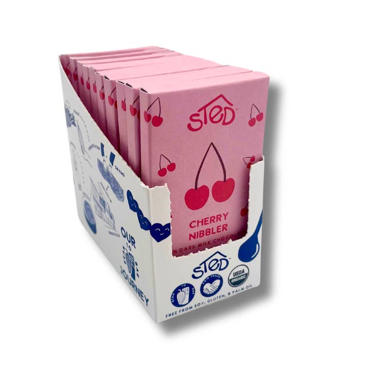 Mini Chocolate Bar - Cherry Nibbler by Sted Foods - Image 5