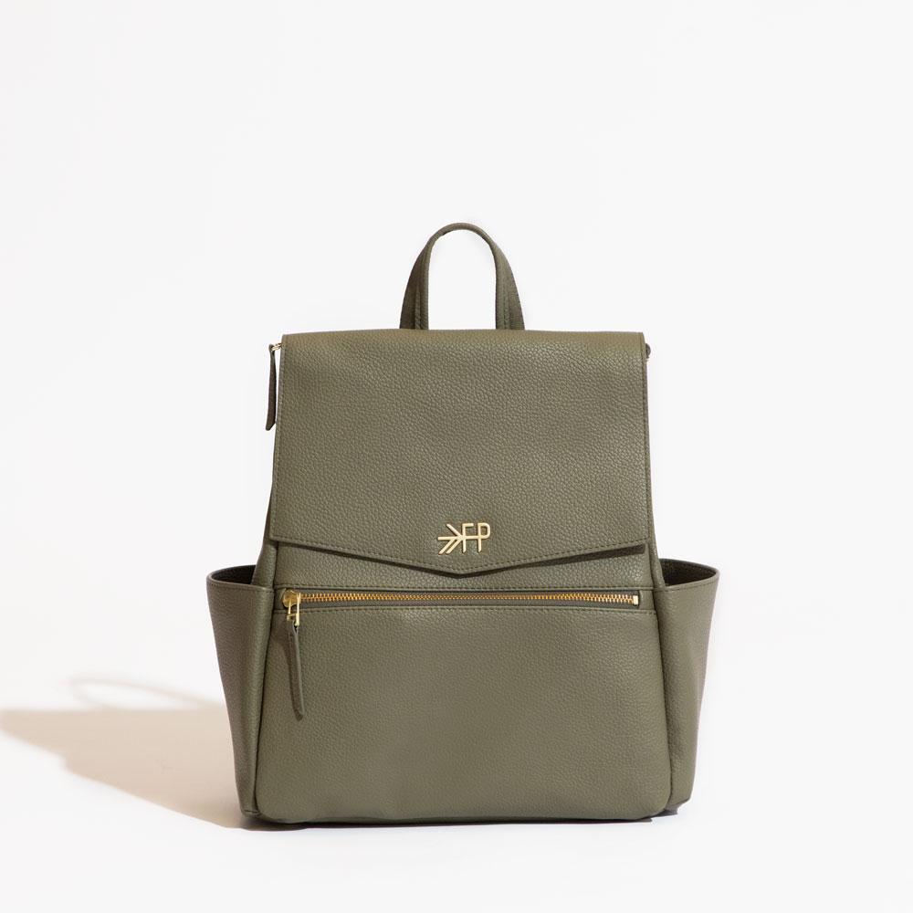 Mini Classic Diaper Bag II - Sage by Freshly Picked - Image 2