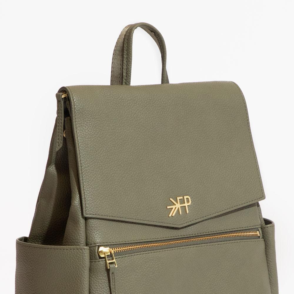 Mini Classic Diaper Bag II - Sage by Freshly Picked - Image 3