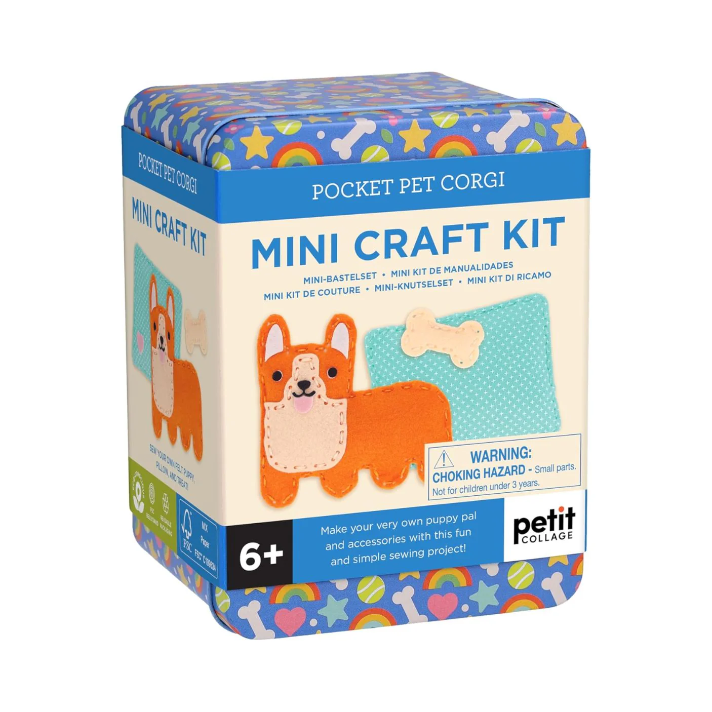 Mini Craft Kit - Pocket Pet Corgi by Petit Collage