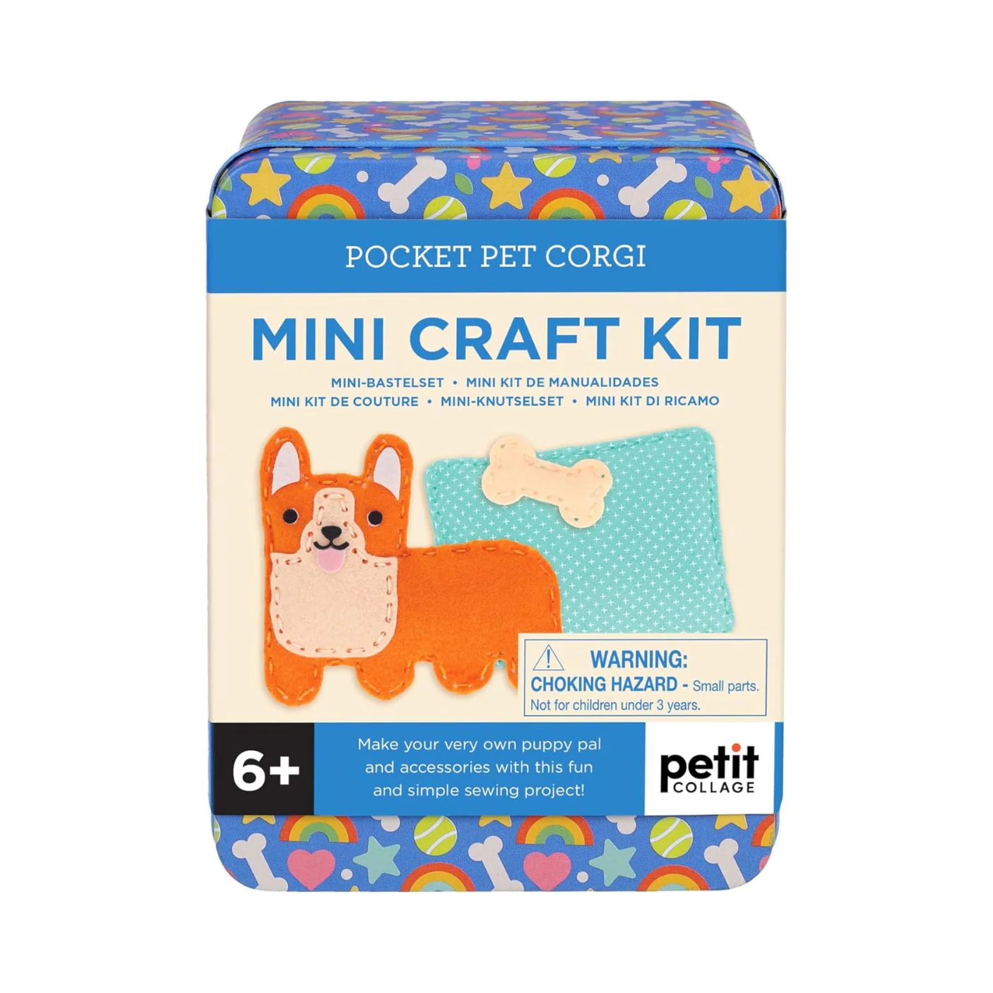 Mini Craft Kit - Pocket Pet Corgi by Petit Collage - Image 4