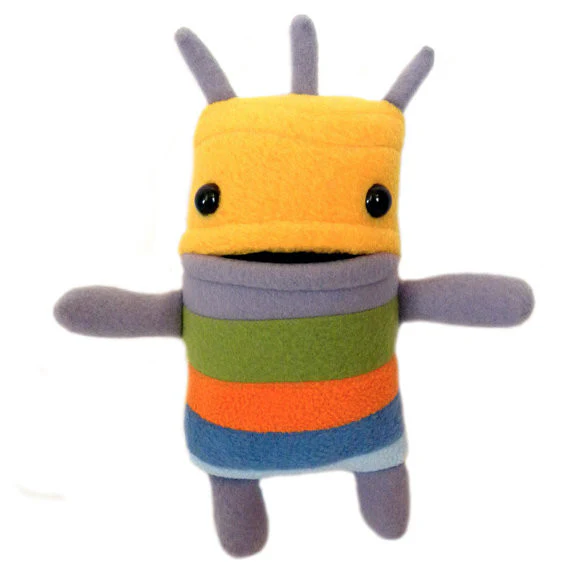 Mini Creature DIY Sewing Kit - Yellow by Mr. Sogs - Image 2