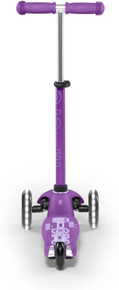 Mini Deluxe LED Scooter - Purple/Pink by Micro Kickboard - Image 4