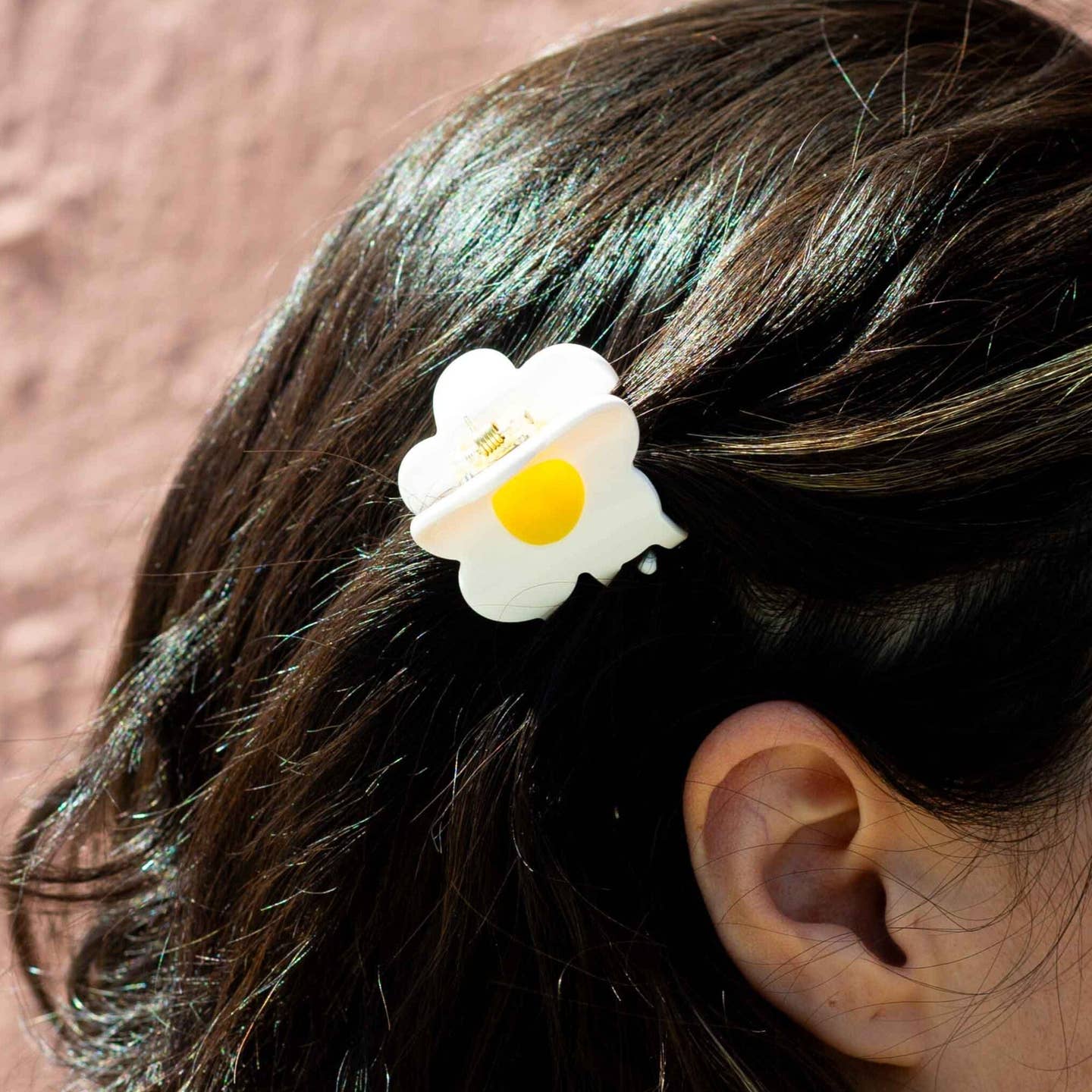 Mini Flower Hair Claw Clip by Jenny Lemons - Image 2