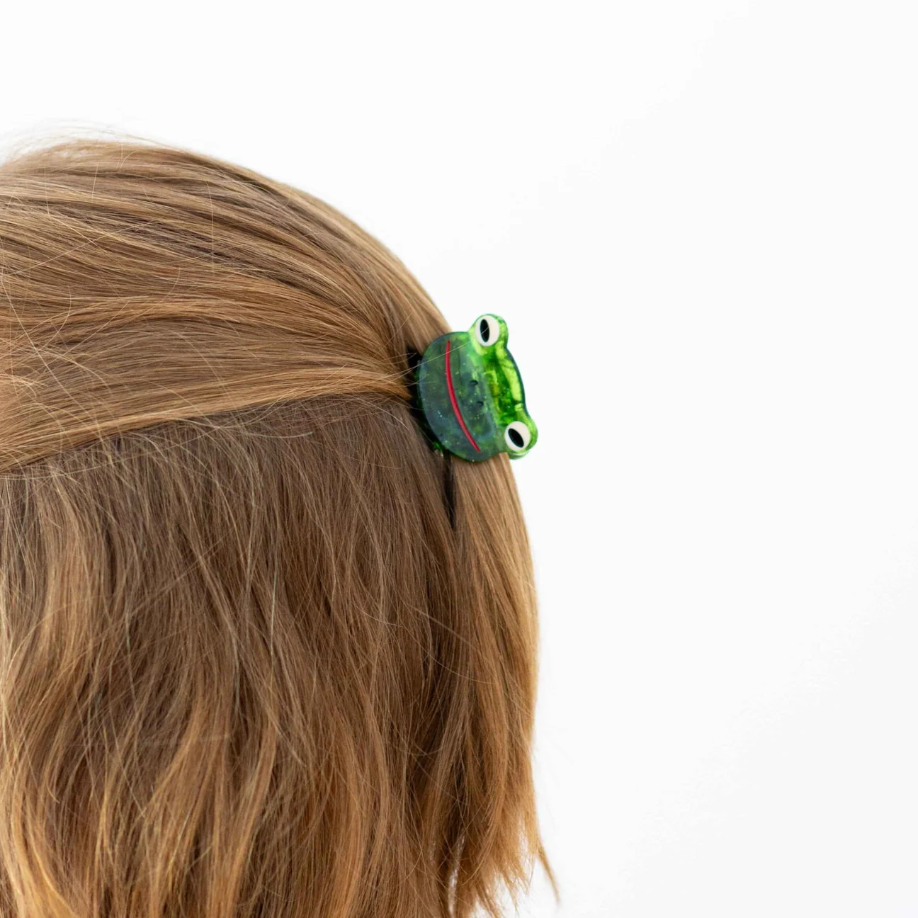 Mini Green Froggy Hair Claw Clip by Jenny Lemons - Image 4