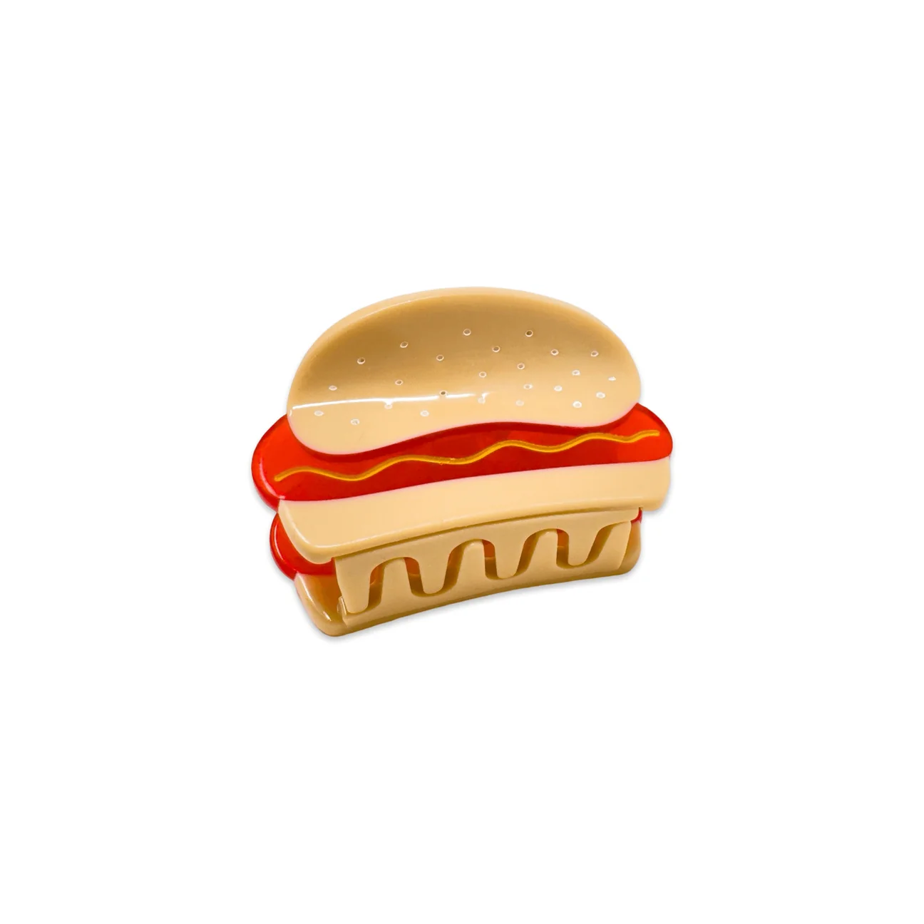 Mini Hot Dog Hair Claw Clip by Jenny Lemons - Image 7