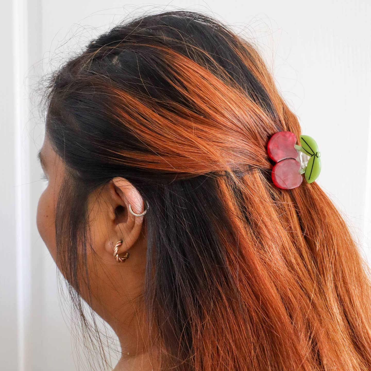 Mini Maraschino Cherries Hair Claw Clip by Jenny Lemons - Image 2