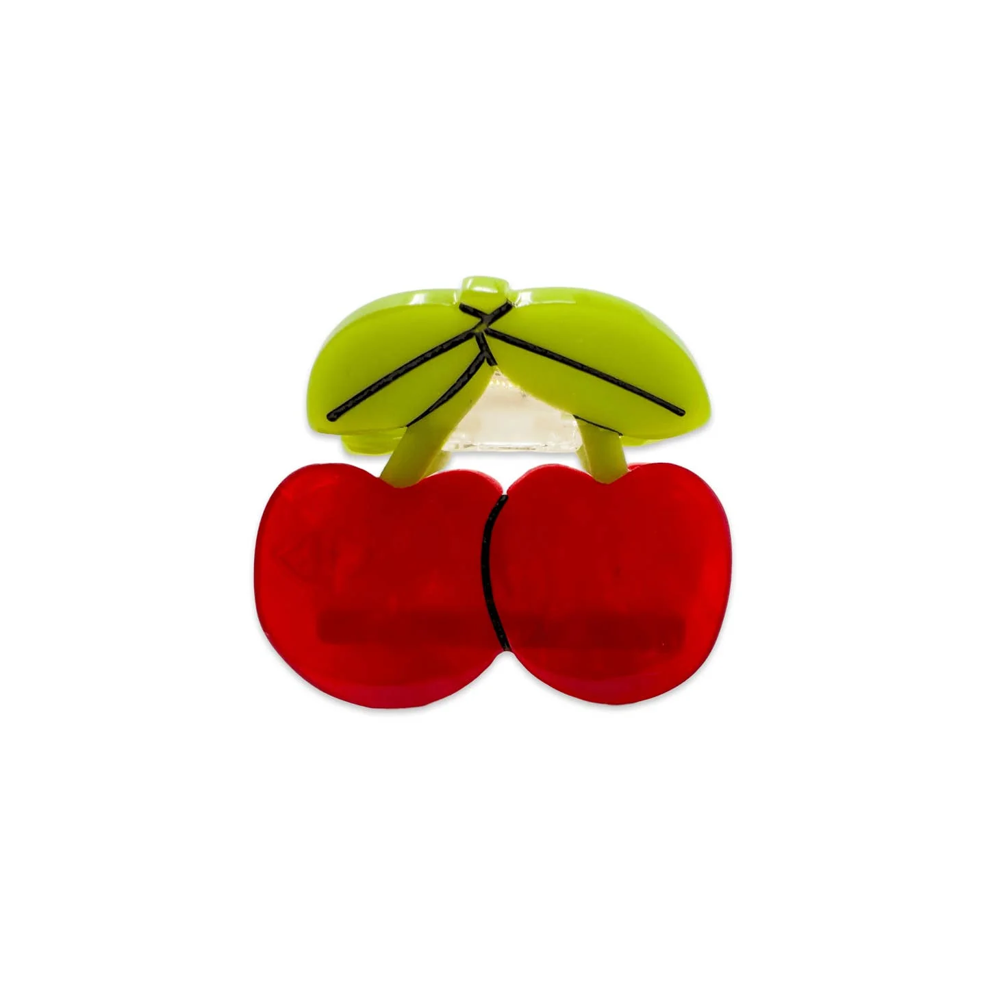 Mini Maraschino Cherries Hair Claw Clip by Jenny Lemons - Image 3