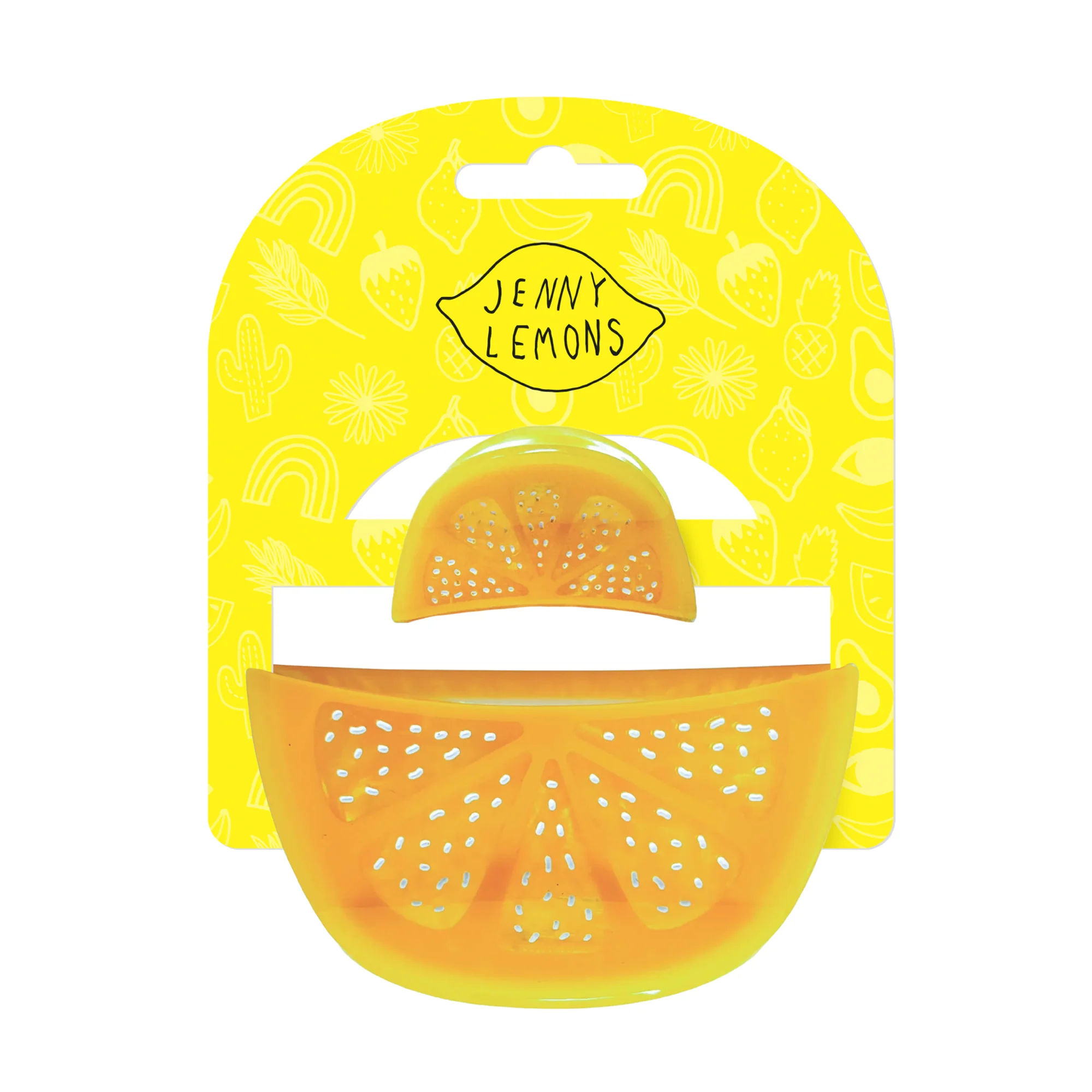 Mini & Me Hair Claw Clip Set - Lemon Slice by Jenny Lemons