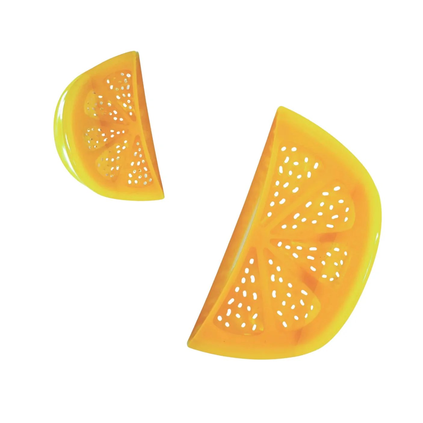 Mini & Me Hair Claw Clip Set - Lemon Slice by Jenny Lemons - Image 6