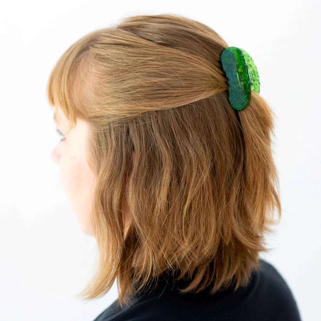 Mini & Me Hair Claw Clip Set - Pickle by Jenny Lemons - Image 3